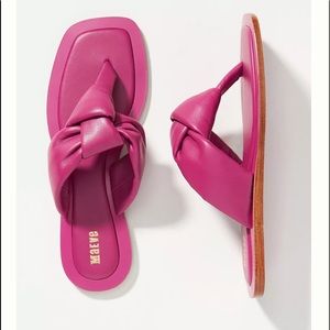 Maeve Puffy Knotted Sandals